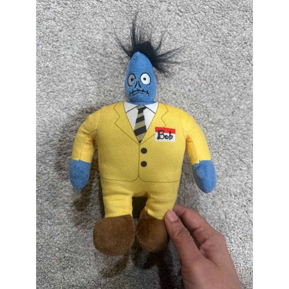 Beetlejuice Beetlejuice Bob the Shrinker Plush Just Play Warner Bros Yellow Suit